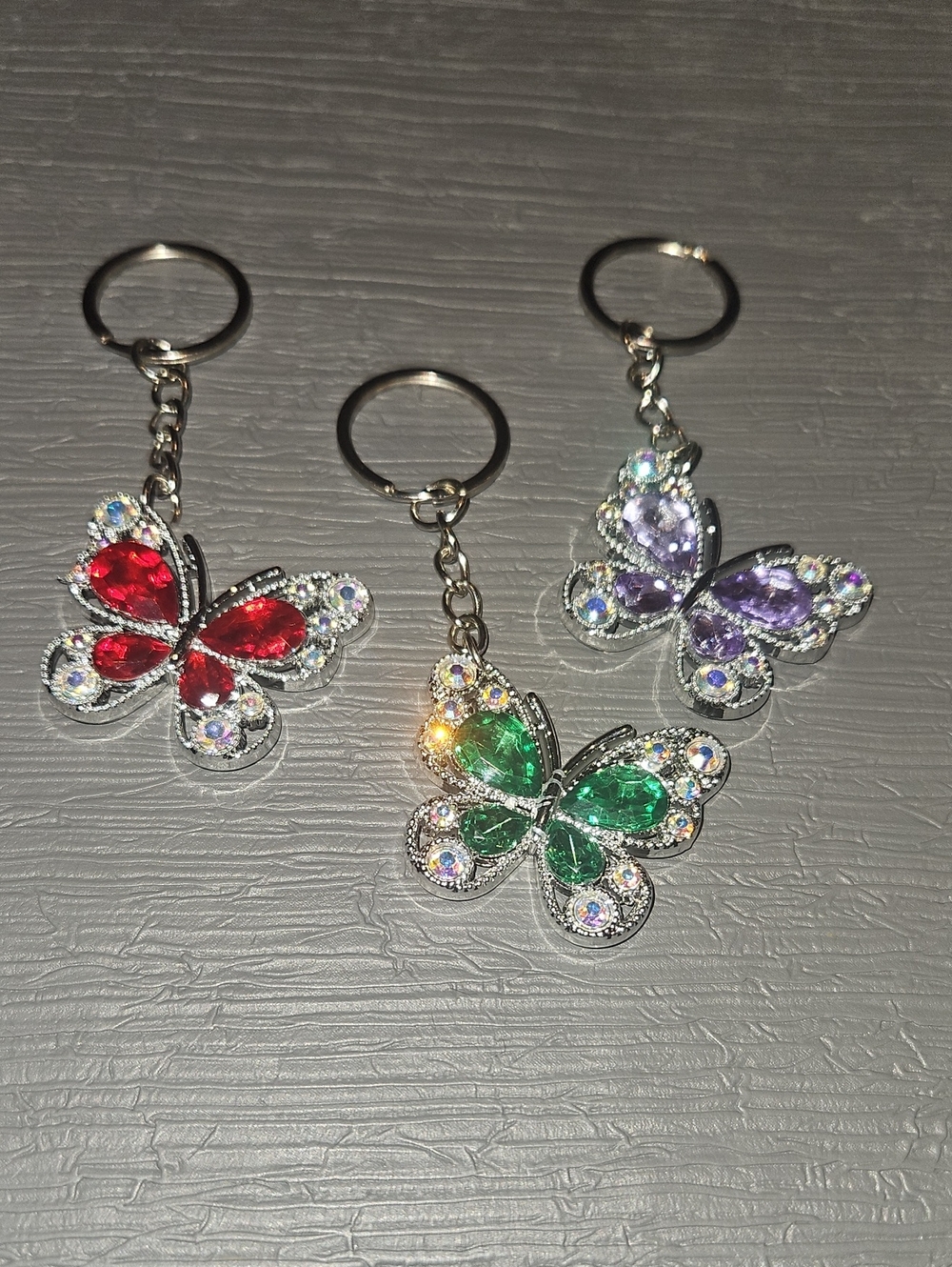 Small Butterfly Keychains Nwot